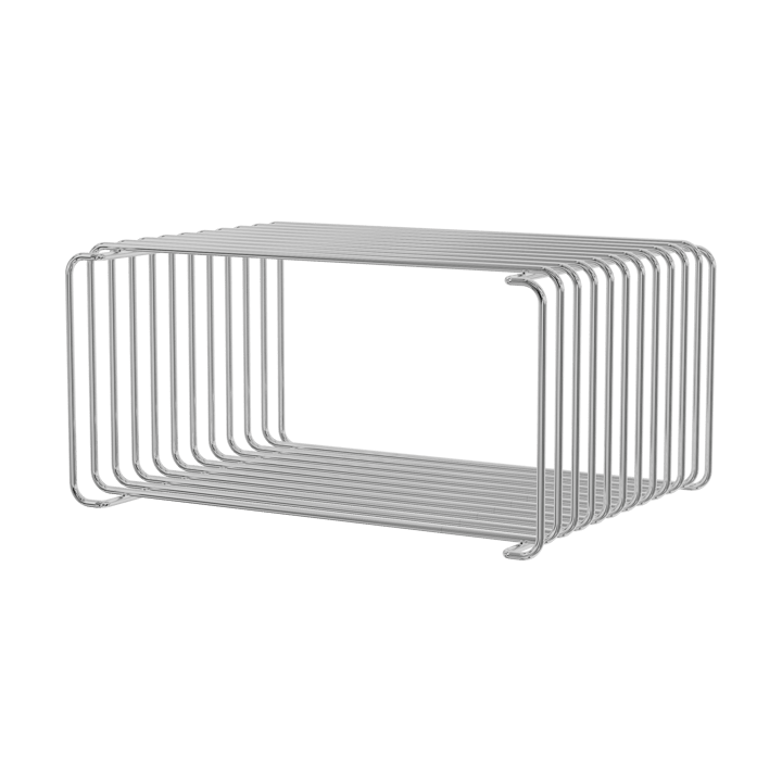 Estantería Panton Wire Half Height 34,8x17,2x25,7 cm - Chrome - Montana