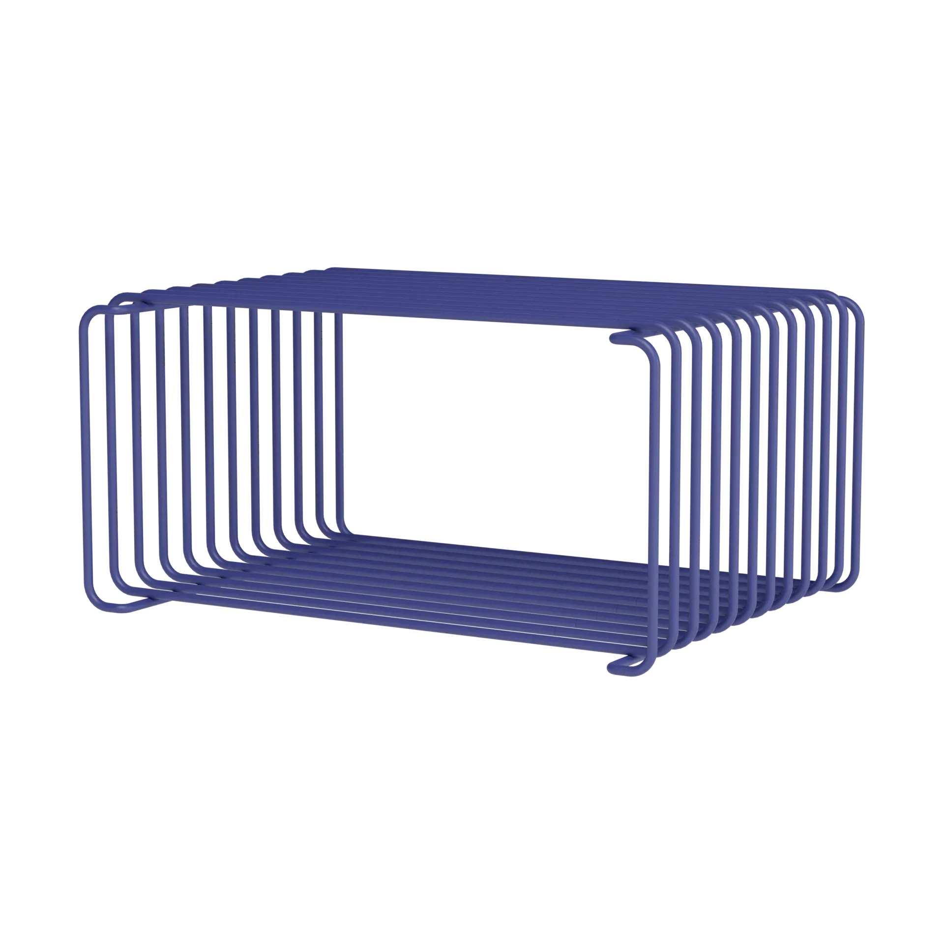 Estantería Panton Wire Half Height 34,8x17,2x25,7 cm, Monarch Montana