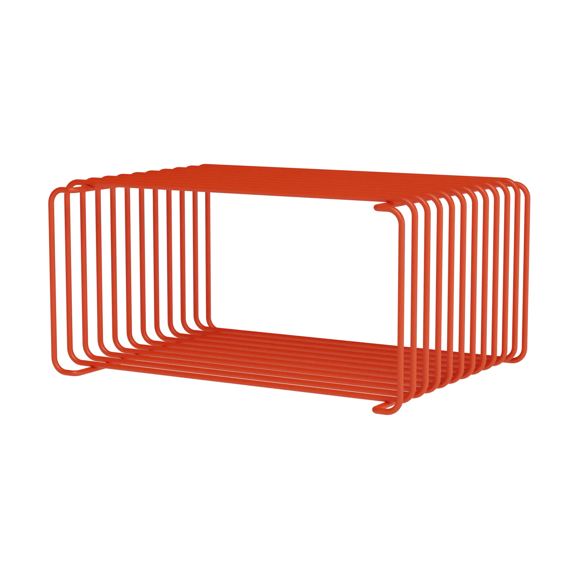 Estantería Panton Wire Half Height 34,8x17,2x25,7 cm, Rosehip Montana