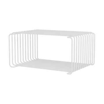 Estantería Panton Wire Half Height 34,8x17,2x25,7 cm - Snow - Montana