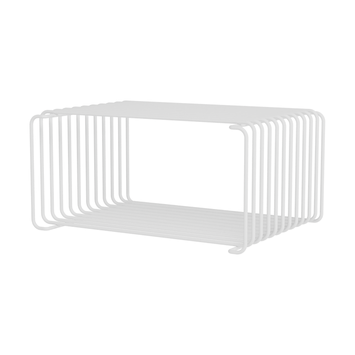 Estantería Panton Wire Half Height 34,8x17,2x25,7 cm - Snow - Montana