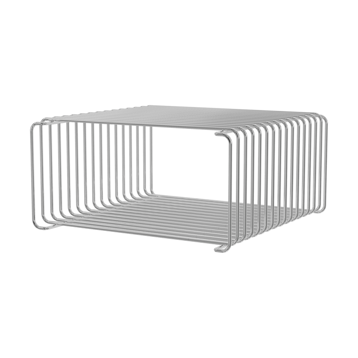 Estantería Panton Wire Half Height 34,8x17,2x34,8 cm - Chrome - Montana