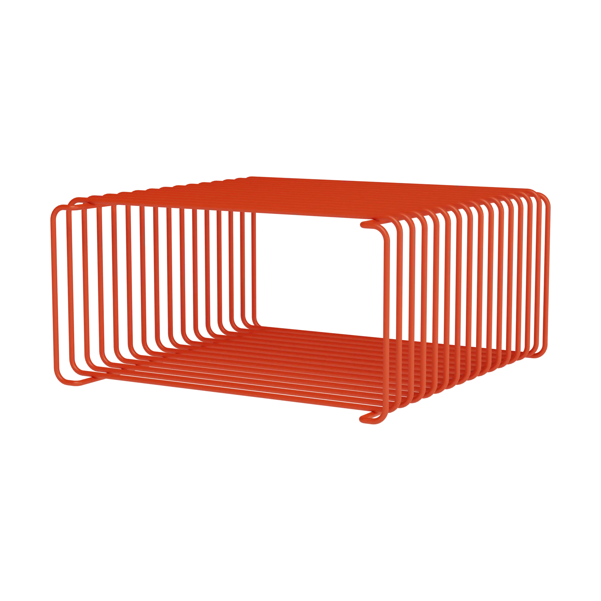 Estantería Panton Wire Half Height 34,8x17,2x34,8 cm, Rosehip Montana