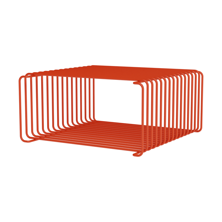 Estantería Panton Wire Half Height 34,8x17,2x34,8 cm - Rosehip - Montana