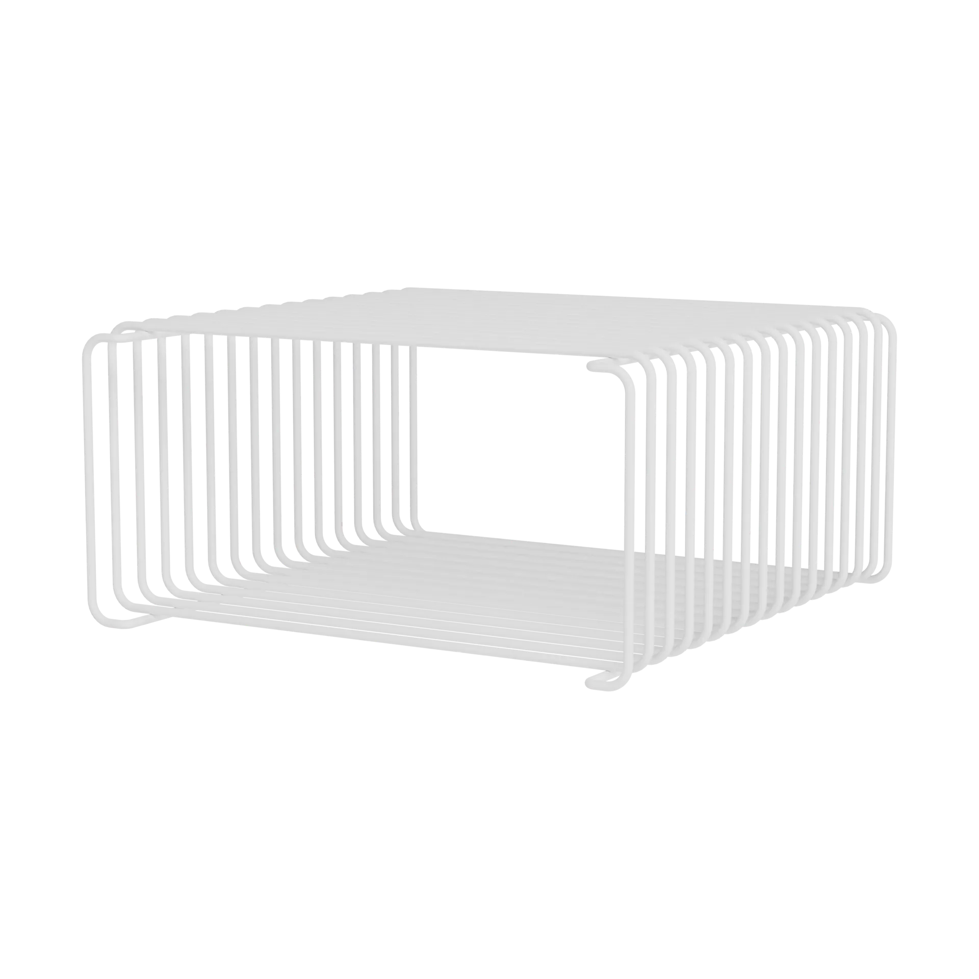 Estantería Panton Wire Half Height 34,8x17,2x34,8 cm, Snow Montana