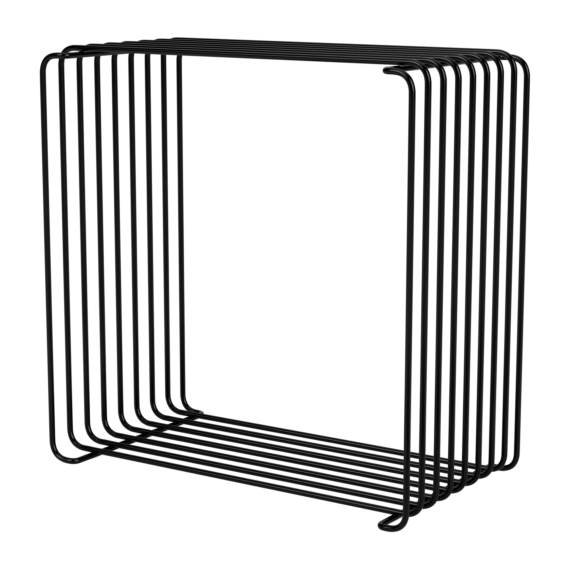 Estantería Panton Wire Single 34,8x34,8x18,8 cm, Black Montana