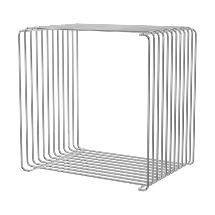 Estantería Panton Wire Single 34,8x34,8x25,7 cm - Chrome - Montana