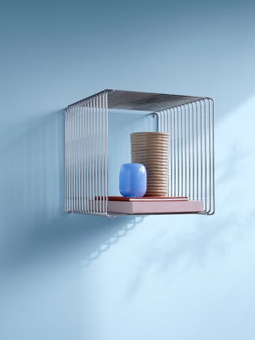 Estantería Panton Wire Single 34,8x34,8x25,7 cm - Chrome - Montana