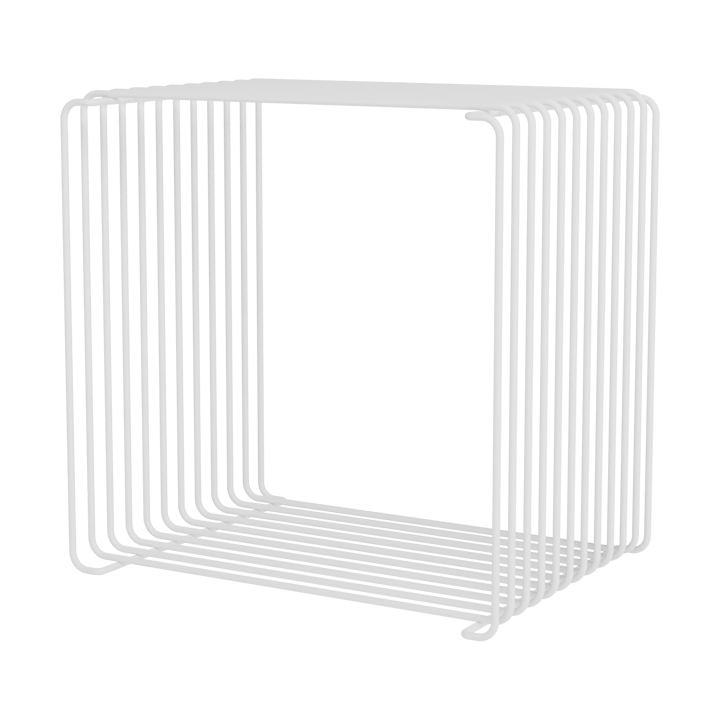 Estantería Panton Wire Single 34,8x34,8x25,7 cm - Snow - Montana