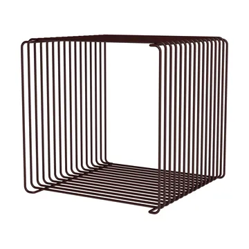 Estantería Panton Wire Single 34,8x34,8x34,8 cm - Black red - Montana