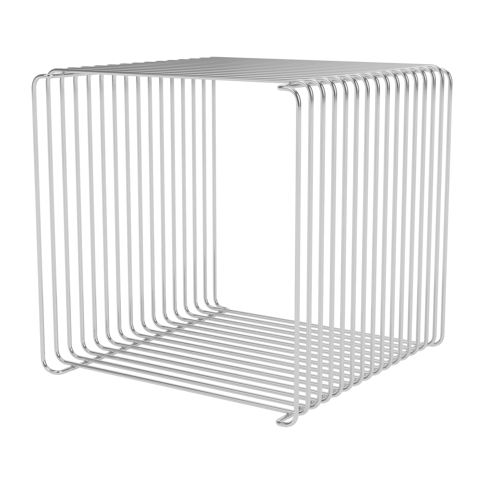 Estantería Panton Wire Single 34,8x34,8x34,8 cm, Chrome Montana