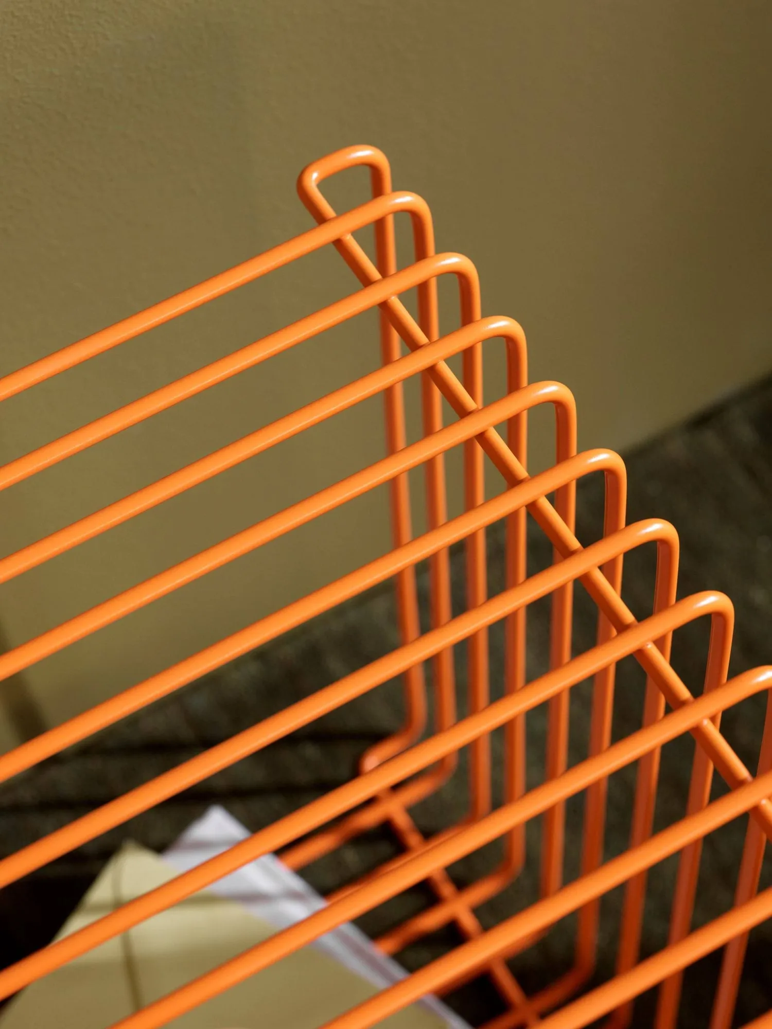 Estantería Panton Wire Single 34,8x34,8x34,8 cm, Tangerine Montana