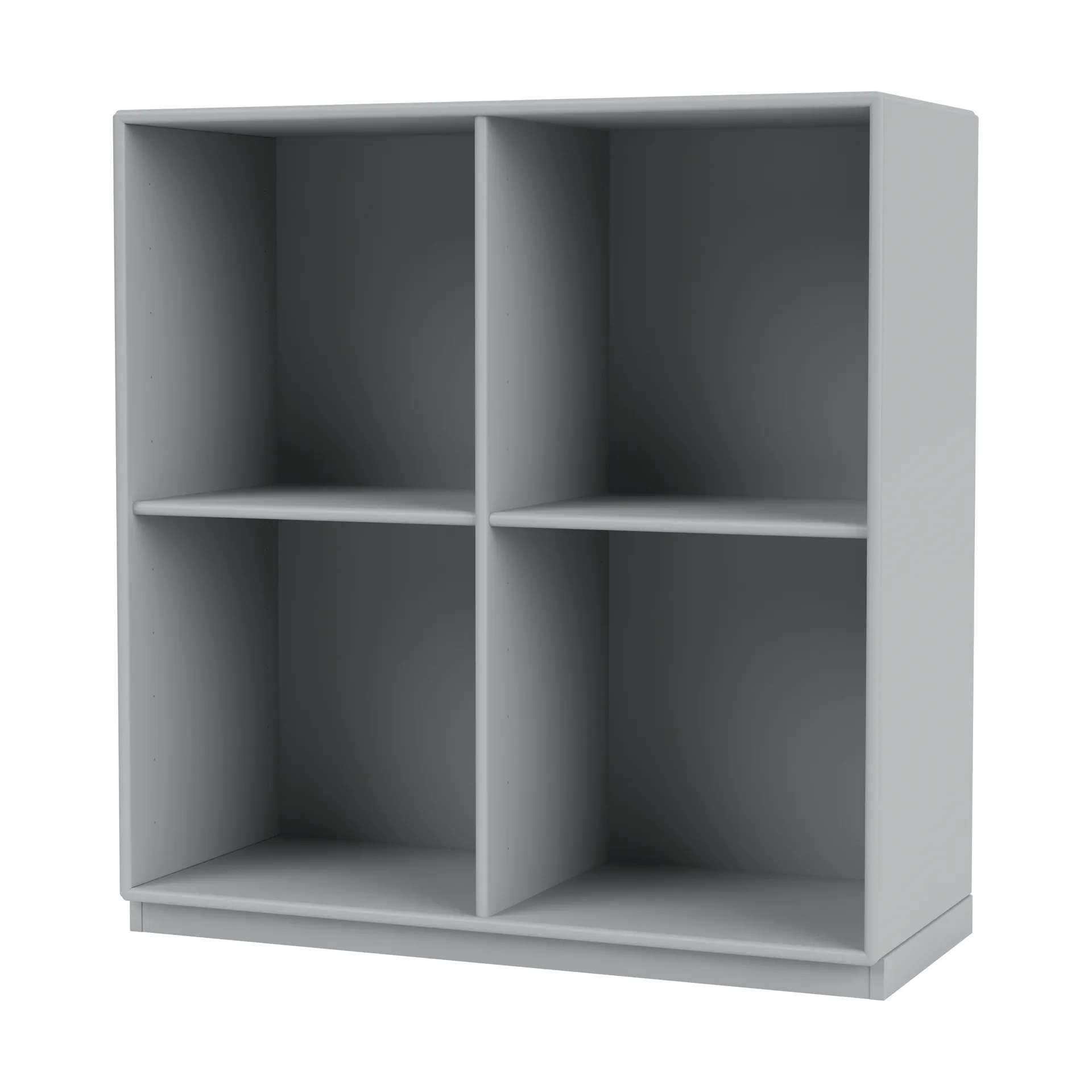 Estantería SHOW 69,6x69,6 cm, zócalo 3 cm, 02-Fjord Montana