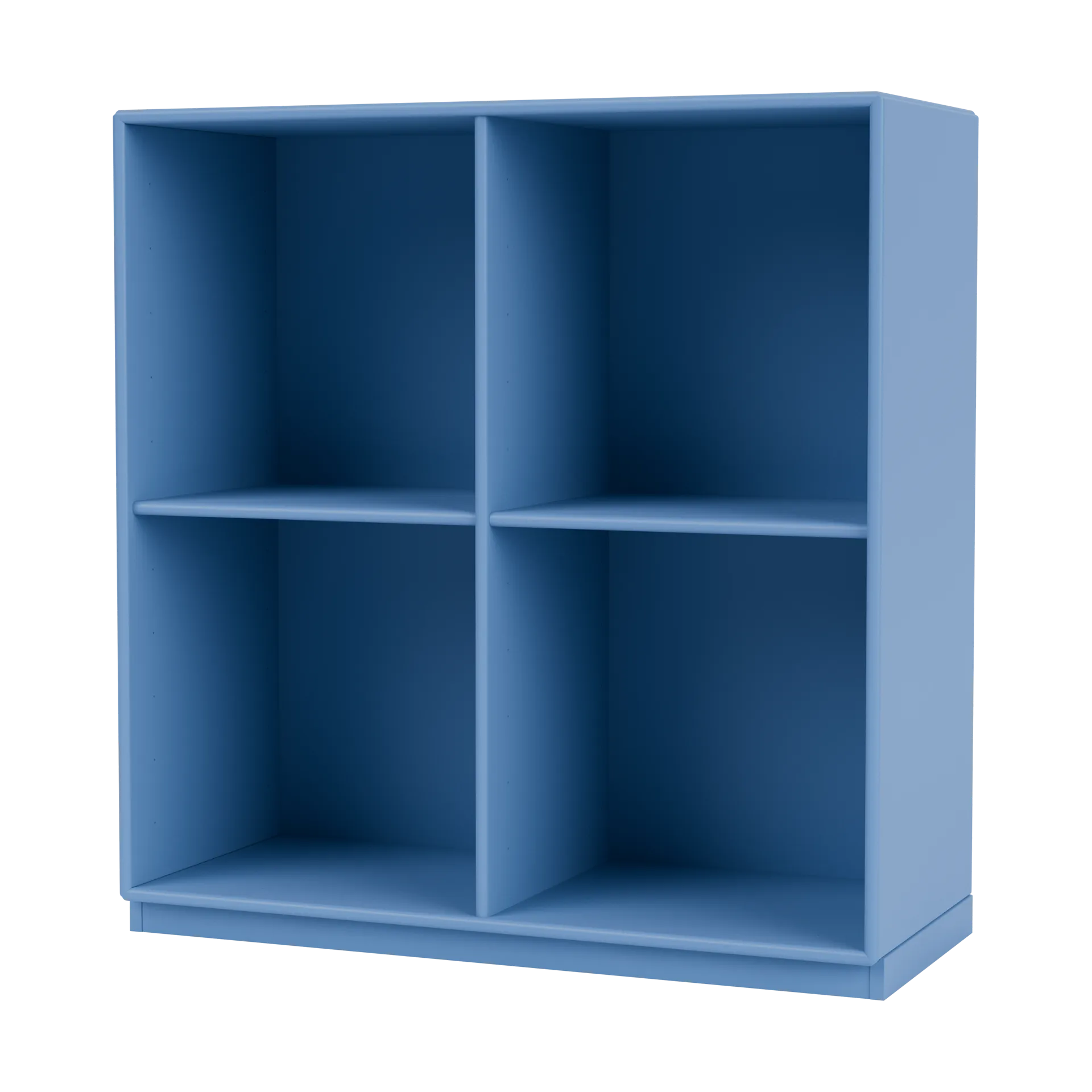 Estantería SHOW 69,6x69,6 cm, zócalo 3 cm, 154-Azure Montana