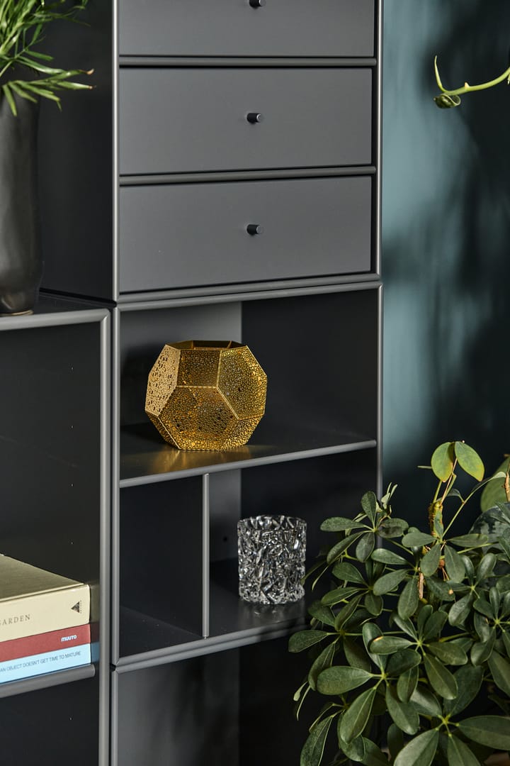 Módulo de estantería Montana Mini 1102, Anthracite 04, con estantes Montana