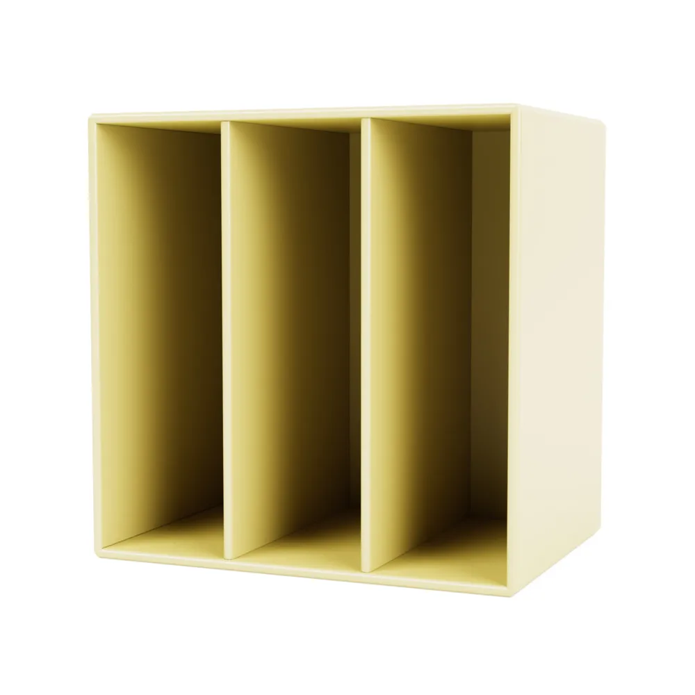 Módulo de estantería Montana Mini 1104, Camomile 159, con estantes Montana