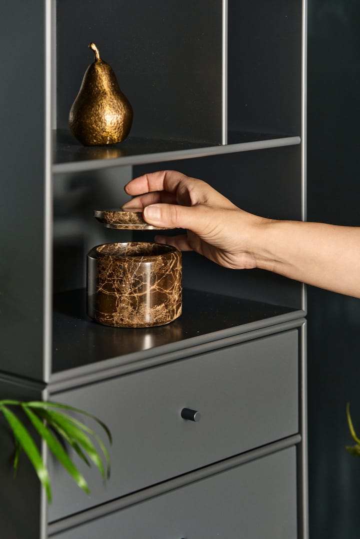 Módulo de estantería Montana Mini 1302, Anthracite 04, con estantes Montana