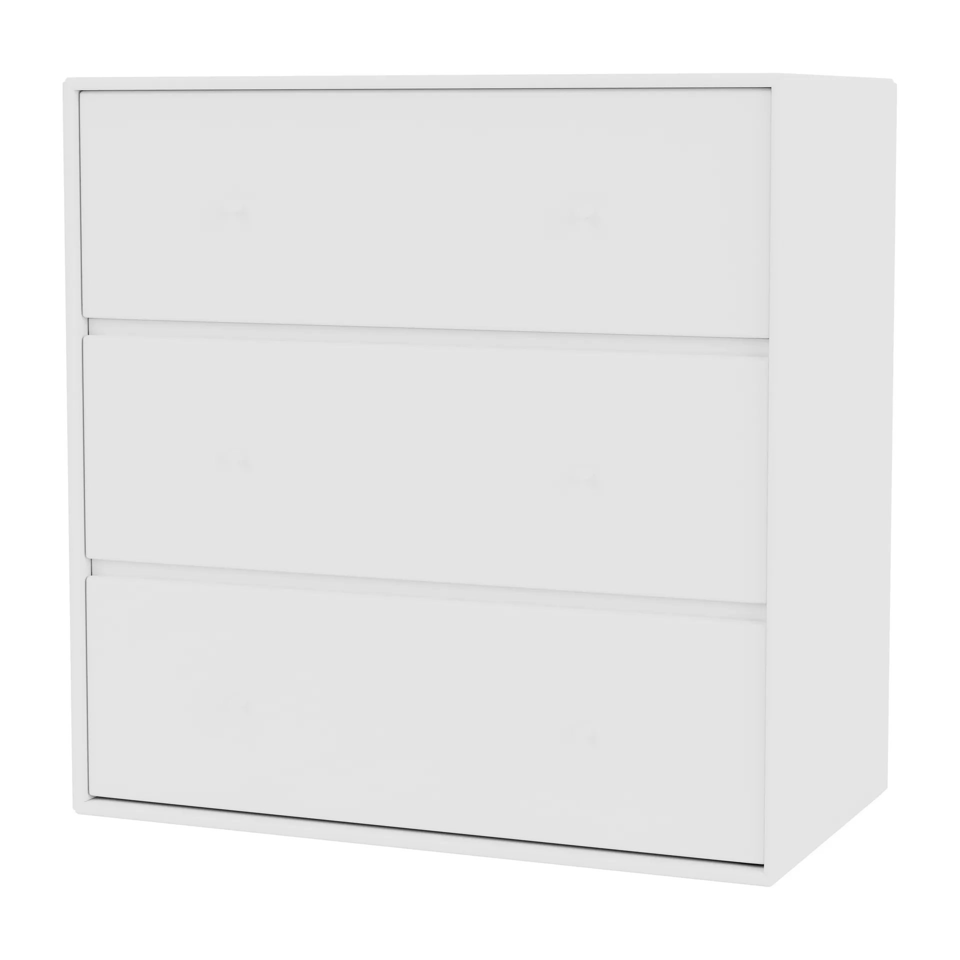 ómoda 3 cajones CARRY C, New white Montana