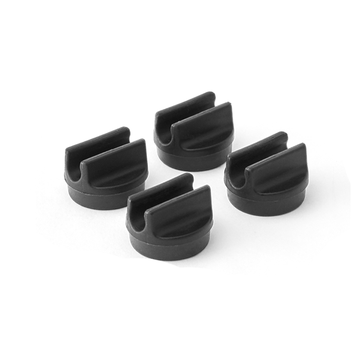 Panton Wire feet distanciadores 4-pack, Black Montana