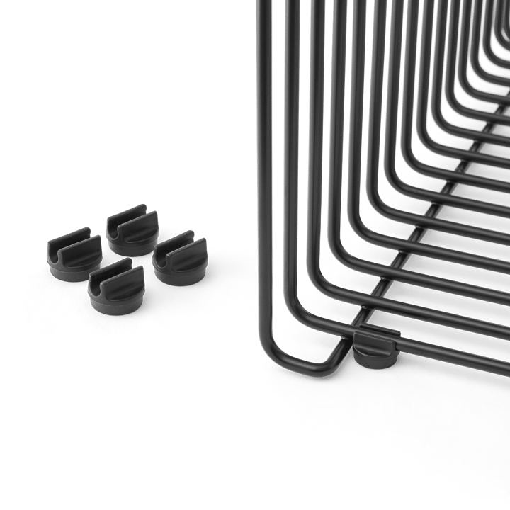 Panton Wire feet distanciadores 4-pack, Black Montana