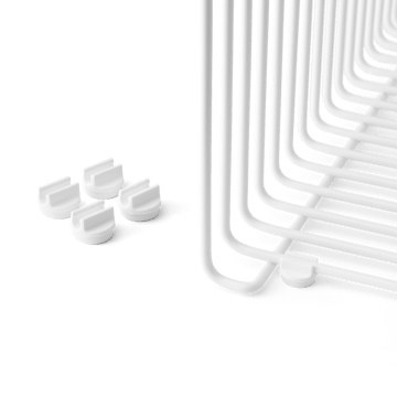 Panton Wire feet distanciadores 4-pack - Snow - Montana