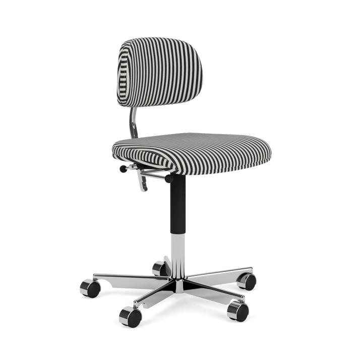 Silla de oficina Kevi 2534U, Stripe-aluminium Montana
