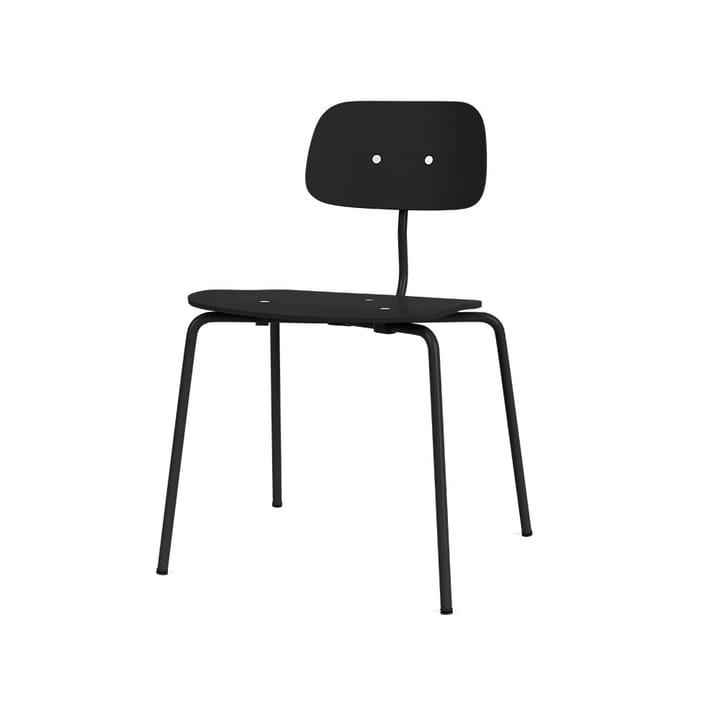 Silla Kevi 2060 - Black-estructura lacada-fresno teñido - Montana