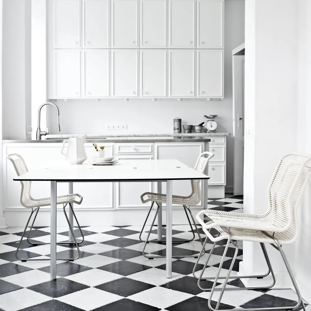 Silla Panton One, Holmes, acero inoxidable Montana