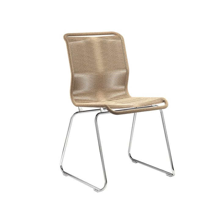Silla Panton One - Natural, papel/acero inoxidable - Montana