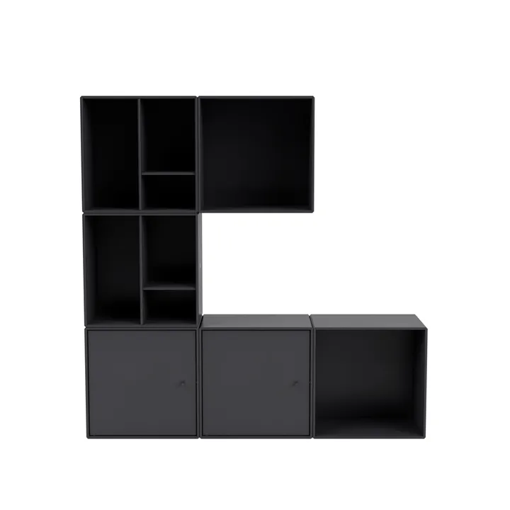 Sistema de estanterías Montana Mini 6x2 Anthracite - Montana