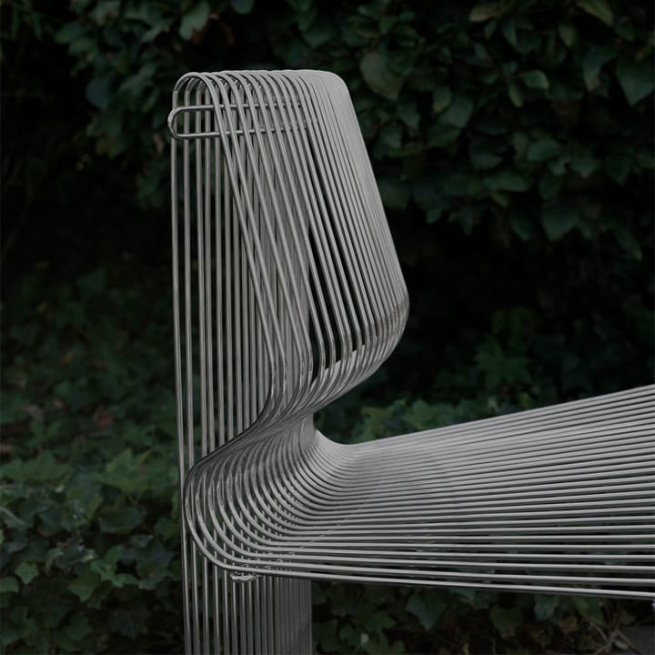 Sofá modular Pantonova, Stainless steel, concave Montana
