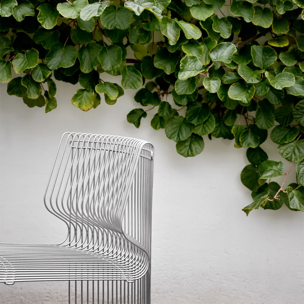 Sofá modular Pantonova, Stainless steel, linear Montana