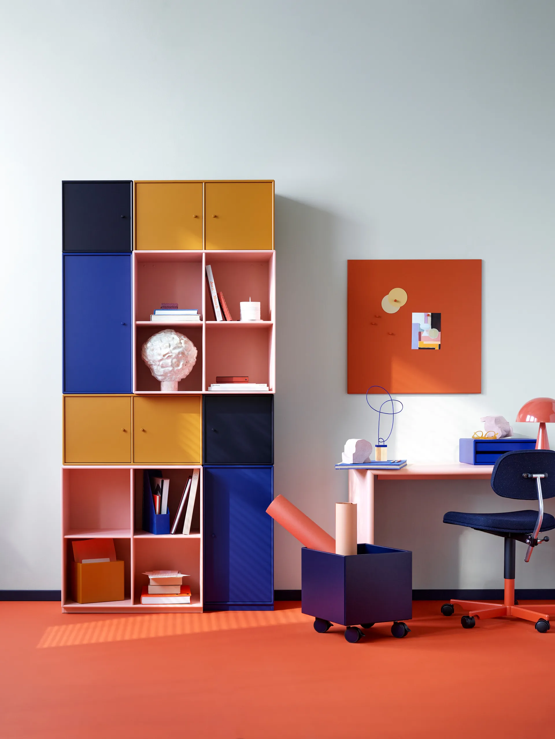 Tablero de notas Montana noticeboard 69,6x69,6 cm, Hokkaido Montana