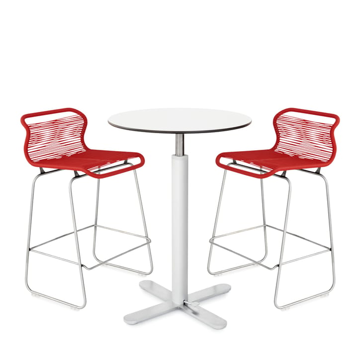 Taburete bar Panton One kitchen, Duke, acero inoxidable Montana