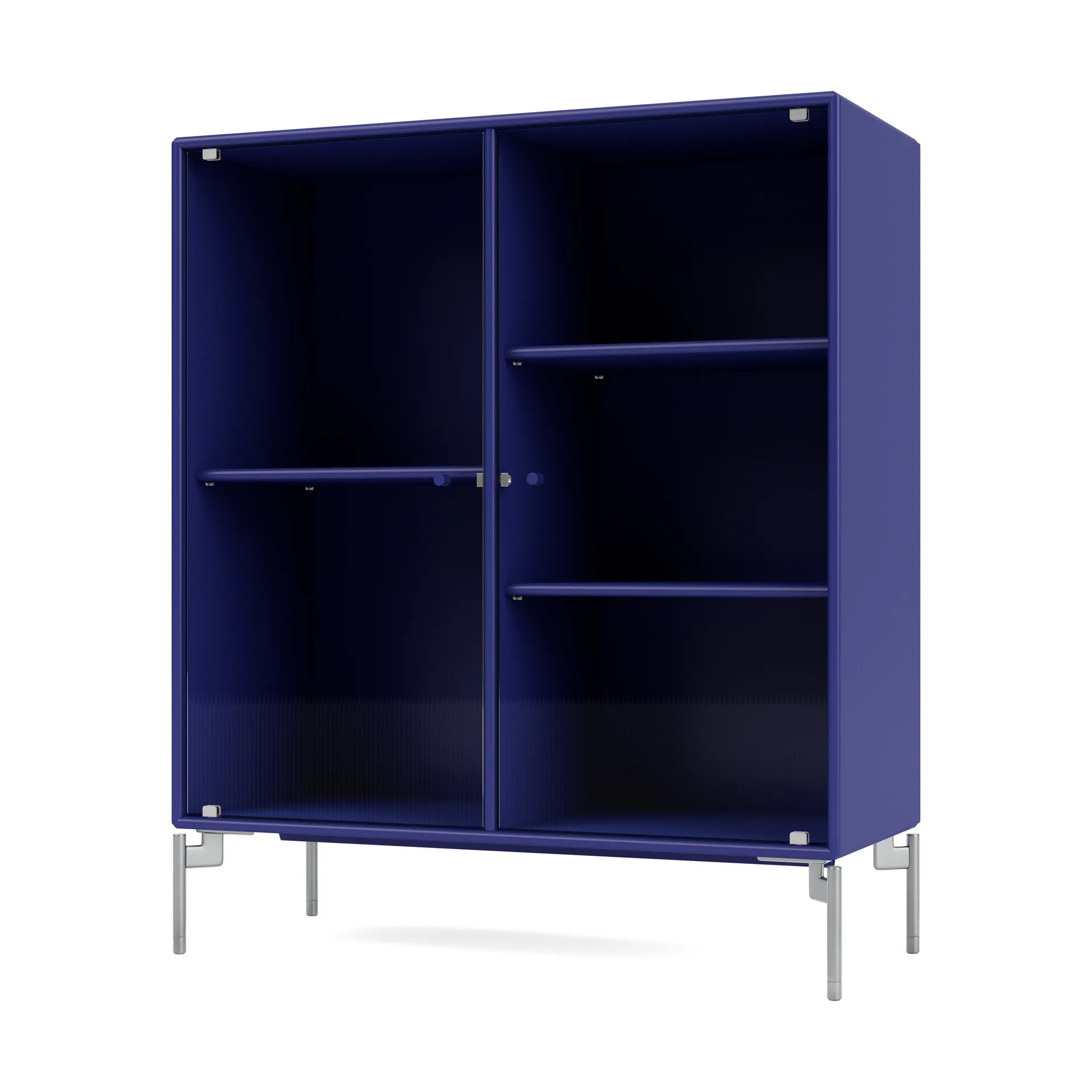 Vitrina Ripple II 69,6x82,2x30 cm, Monarch-ben chrome Montana