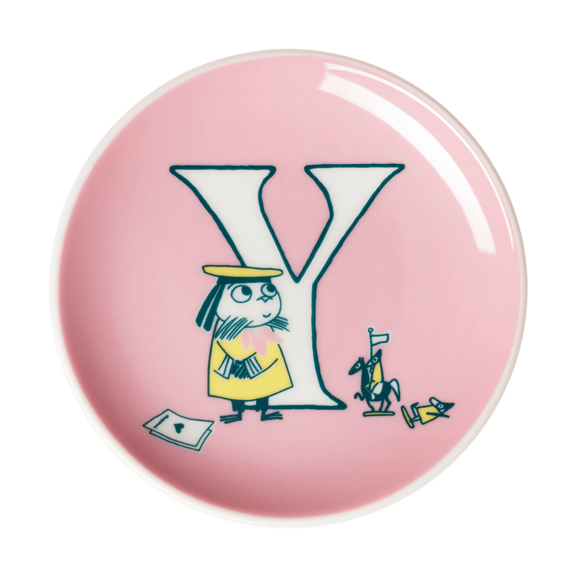 ABC Plato mini Mumin, Y, 10,5 cm Moomin Arabia
