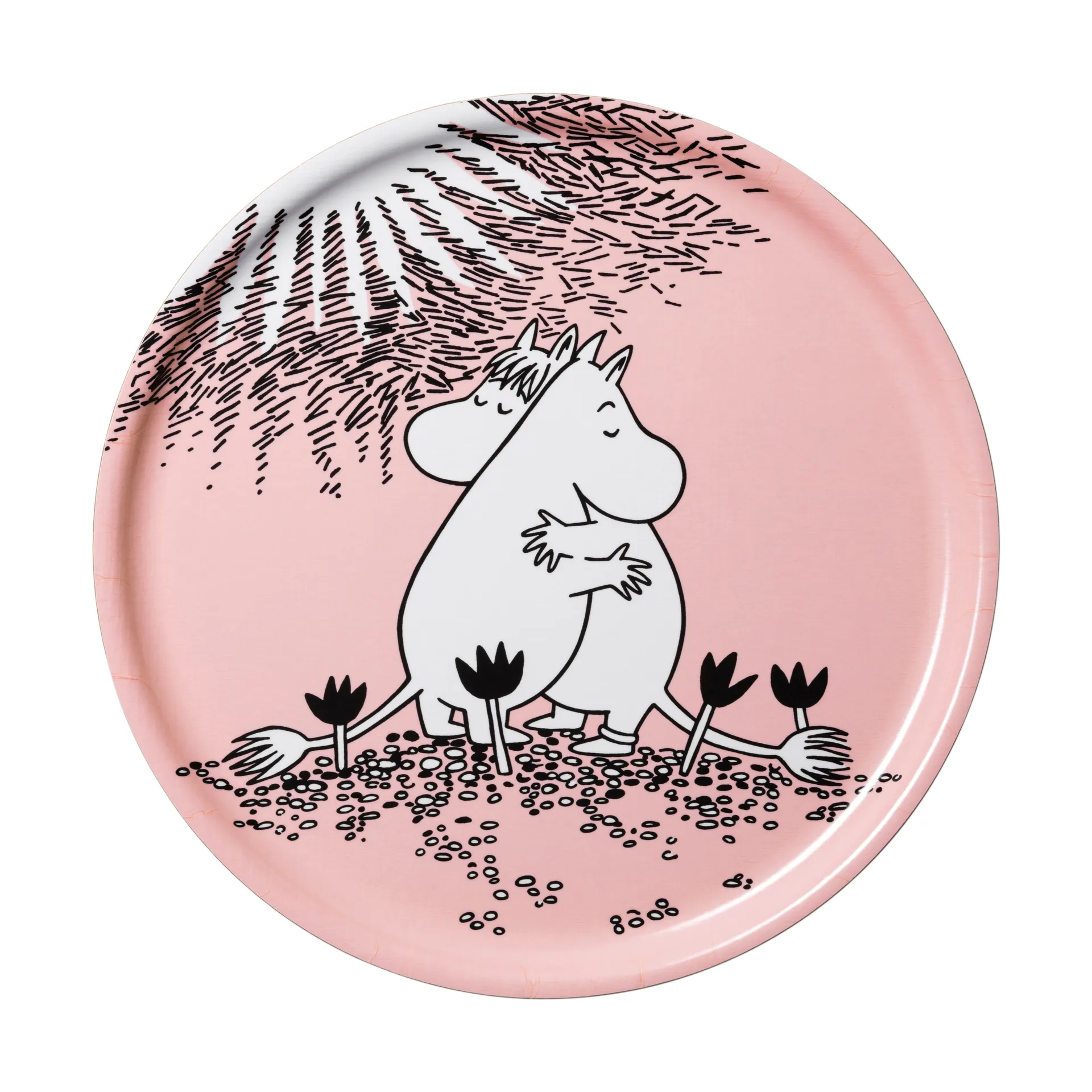 Bandeja Moomin Amor, Ø35 cm Moomin Arabia