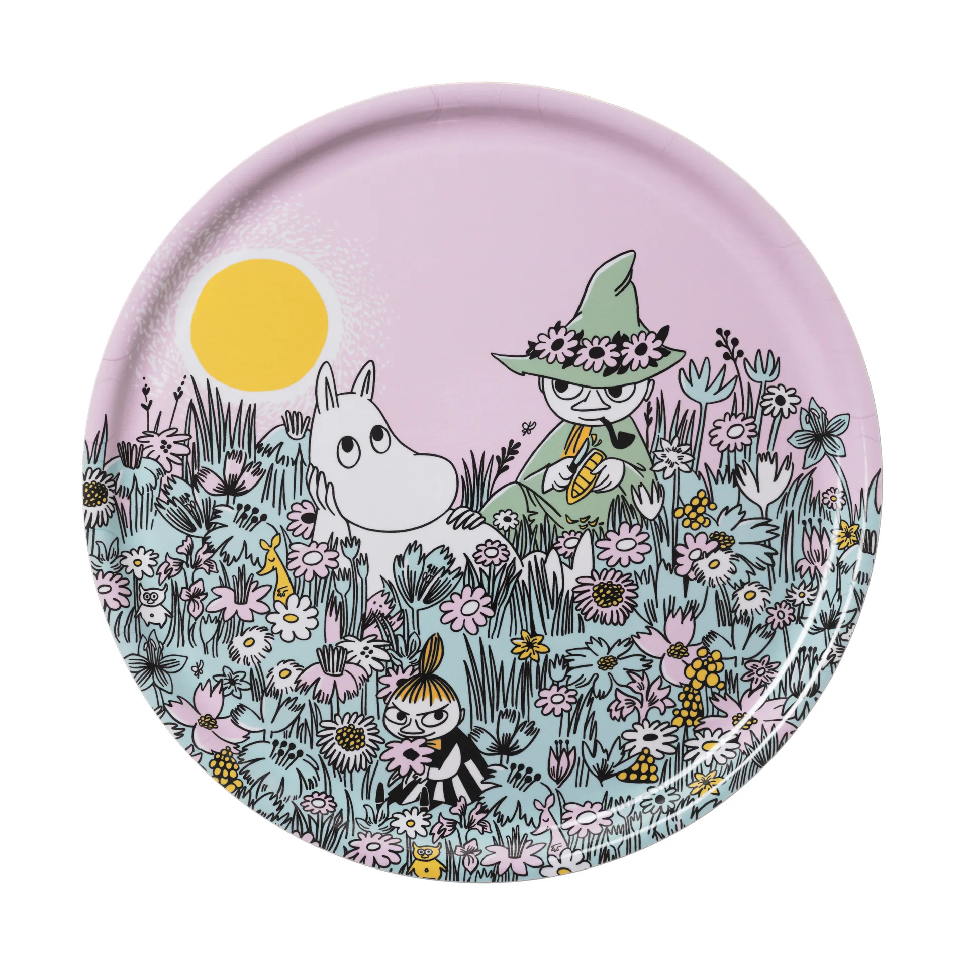 Bandeja Moomin Friends forever, Ø35 cm Moomin Arabia