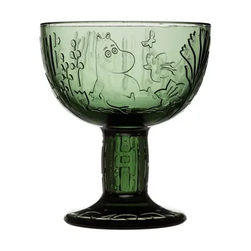 Cuenco Mumin Mystical Forest - Verde pino, Ø14 cm - Moomin Arabia