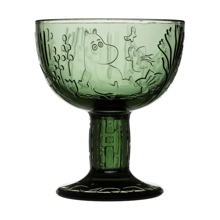 Cuenco Mumin Mystical Forest - Verde pino, Ø14 cm - Moomin Arabia