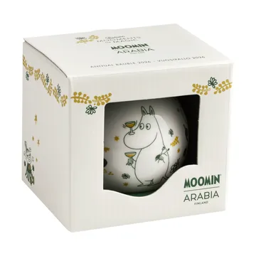 Esfera navideña anual Mumin Ø8 cm - 2026, Regalo de amor - Moomin Arabia