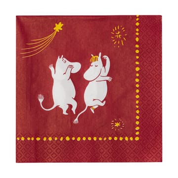 Festive Moments servilleta de papel Mumin 33x33 cm - Paquete de 20 - Moomin Arabia