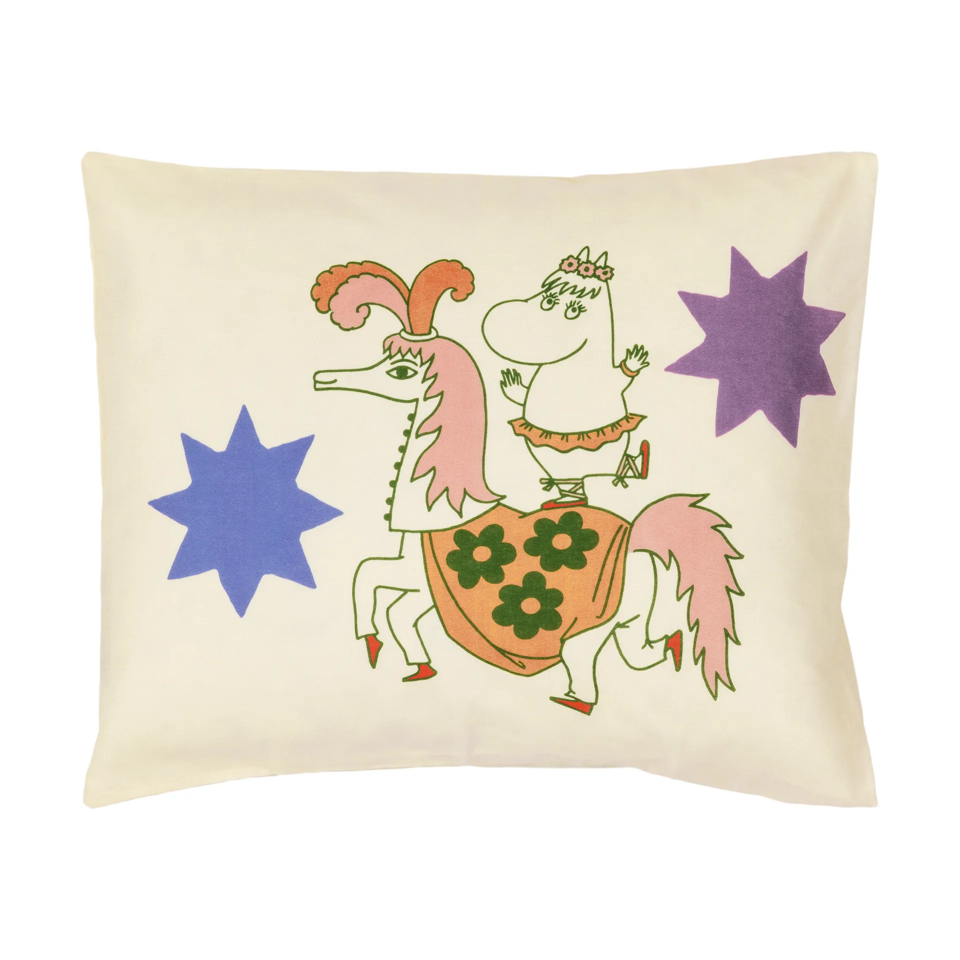 Funda de almohada Mumin 50x60 cm, Caballo de Circo Moomin Arabia
