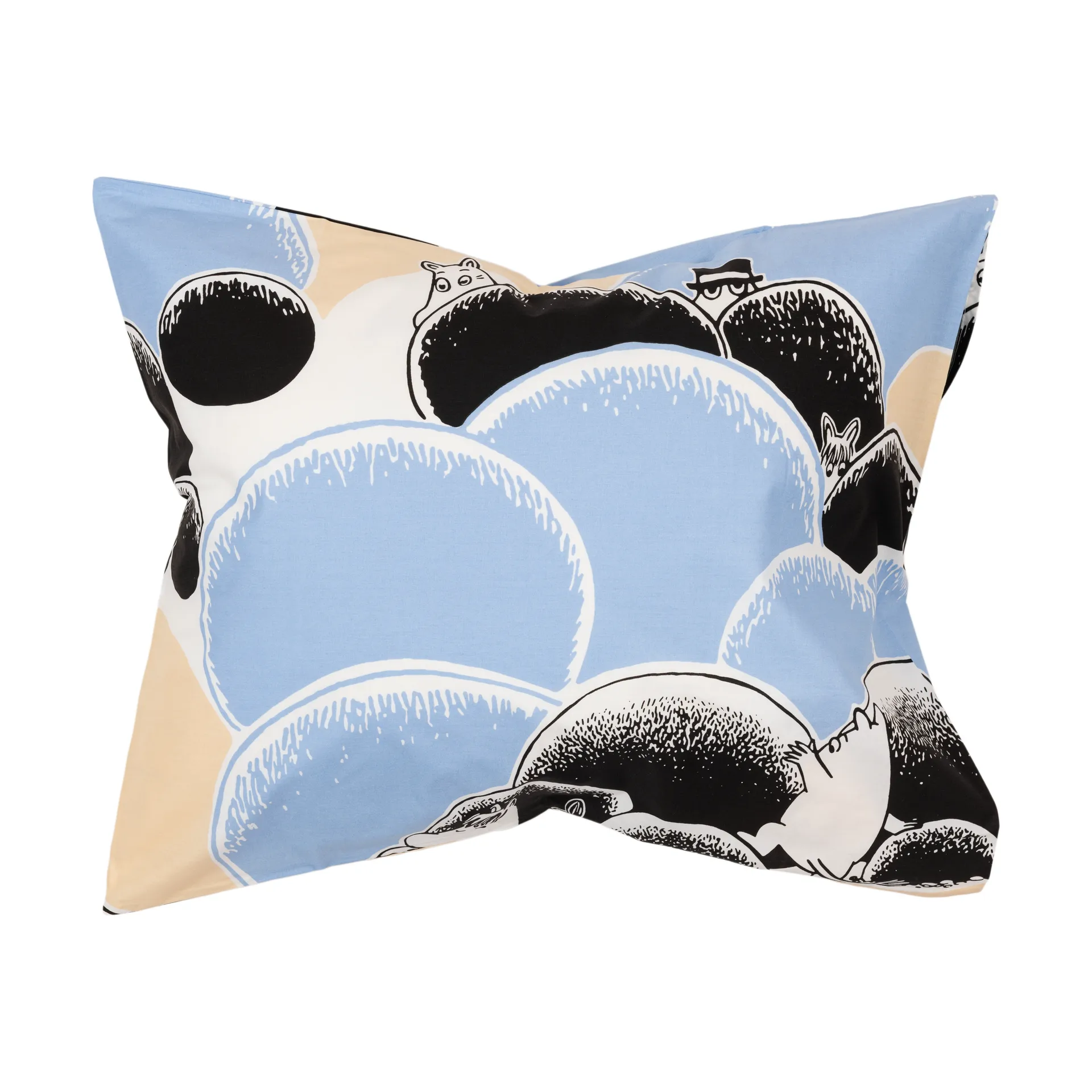 Funda de almohada Mumin 50x60 cm, Guijarros Moomin Arabia