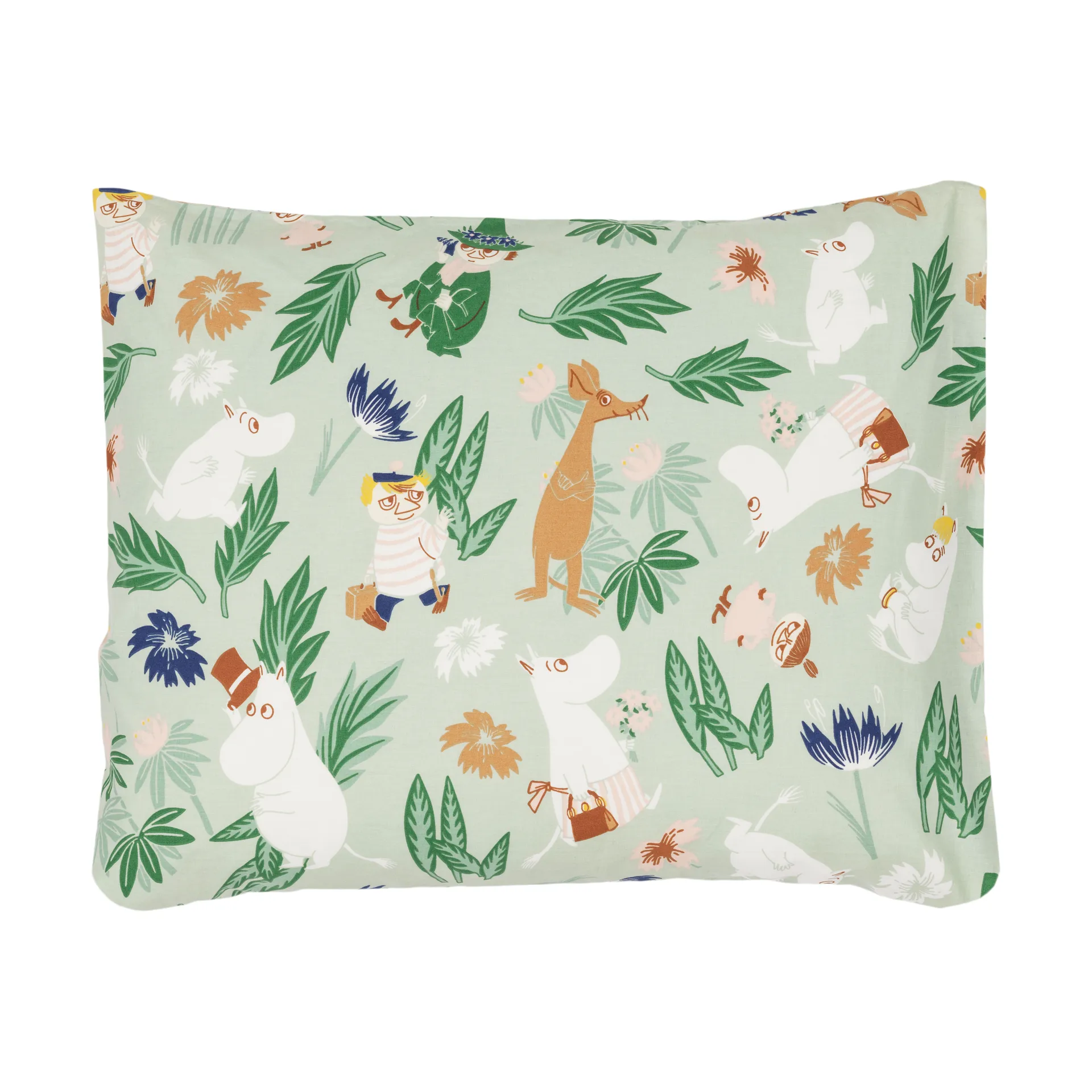 Funda de almohada Mumin 50x60 cm, Jardín de flores Moomin Arabia