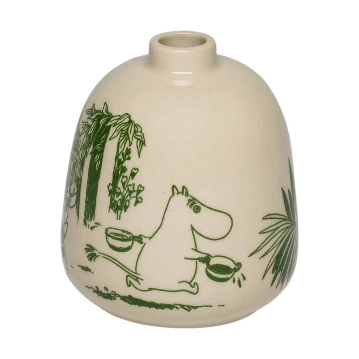 Jarrón Mumin Mystical Forest - Verde, 8,3 cm - Moomin Arabia