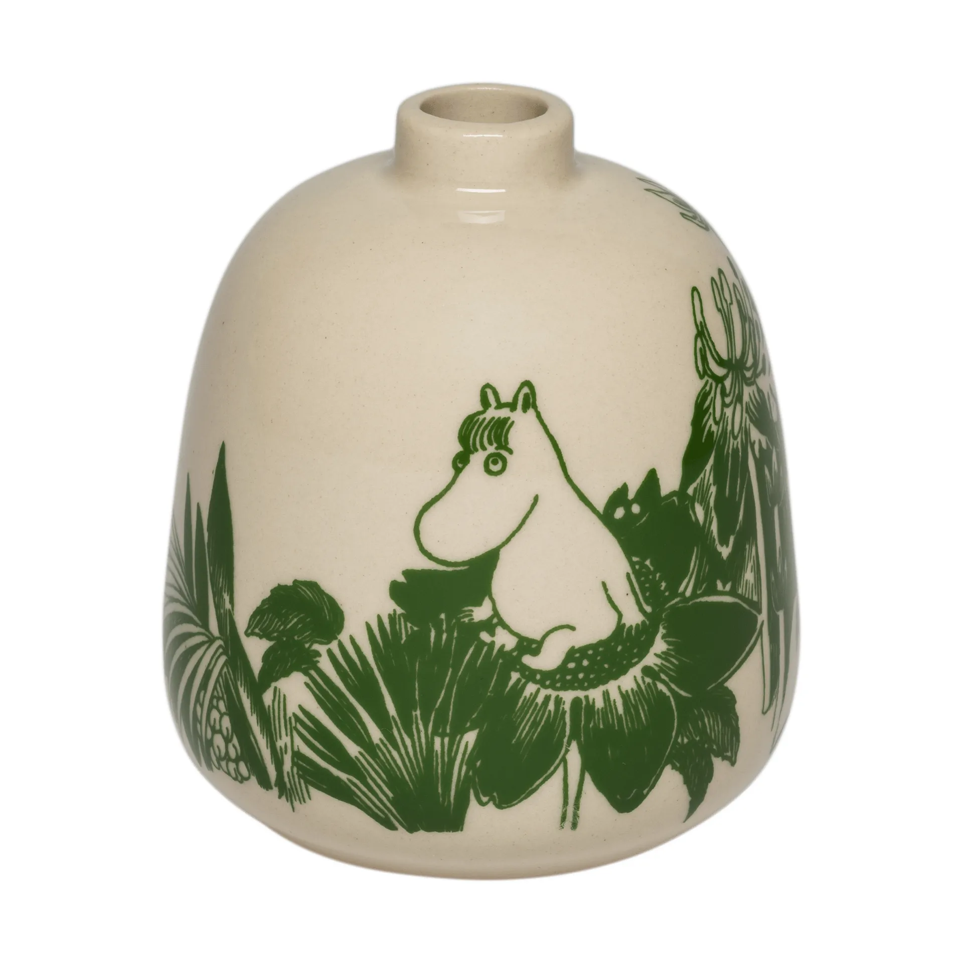 Jarrón Mumin Mystical Forest, Verde, 8,3 cm Moomin Arabia