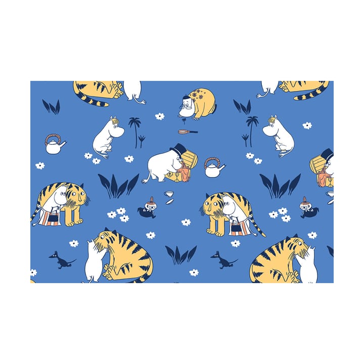 Juego de funda nórdica Mumin 150x210 cm, Familia Mumin color Moomin Arabia