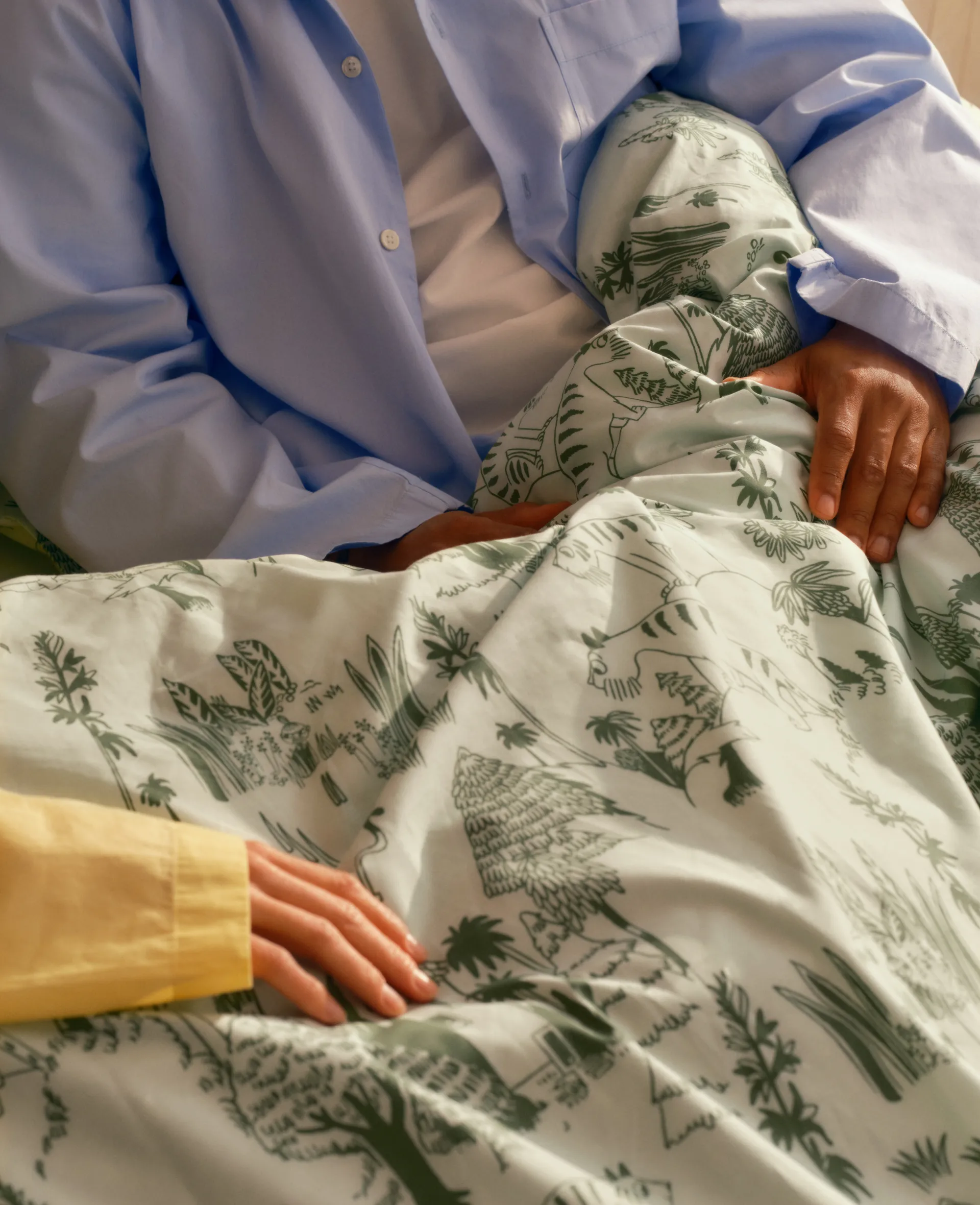 Juego de funda nórdica Mumin 150x210 cm, Fiesta en el jardín Moomin Arabia