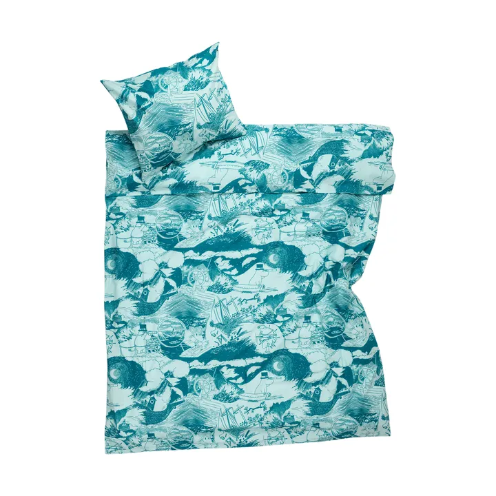 Juego de funda nórdica Mumin 150x210 cm - Navegación - Moomin Arabia